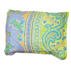 Echo Design Watercolor Floral Colorful Pillow Case